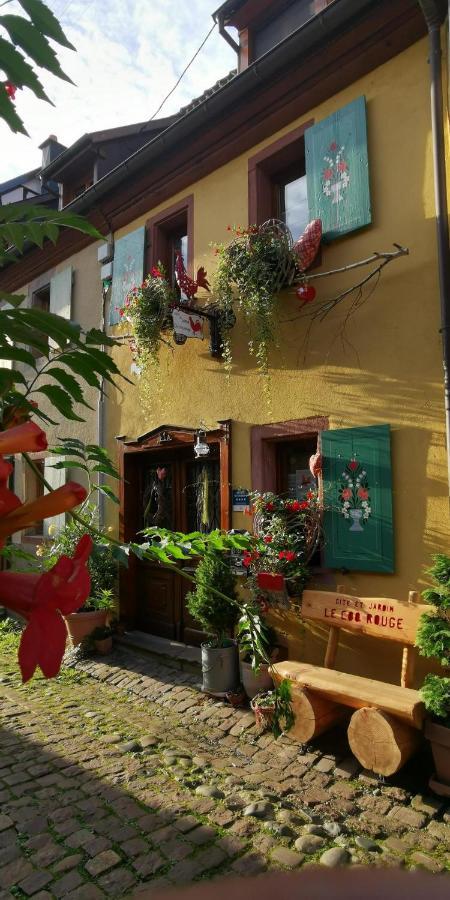 Gite Le Coq Rouge Eguisheim Exterior foto